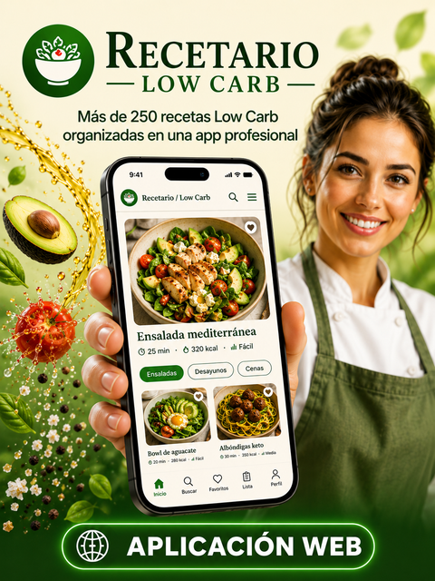 Recetario Low Carb
