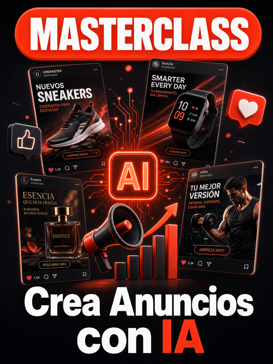 Crea Anuncios con IA — Curso (Academia)