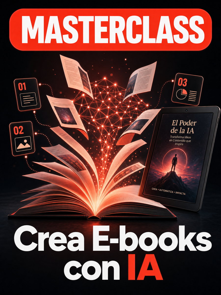 Crea E-books con IA — Curso (Academia)