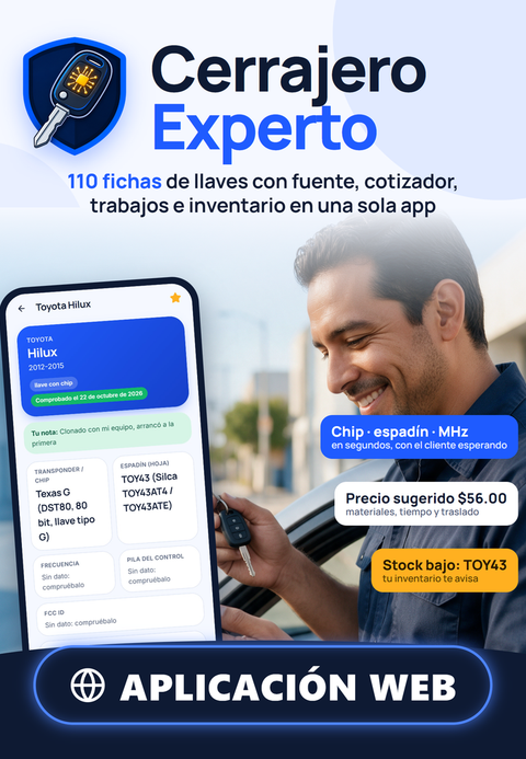 20009. Cerrajero Experto
