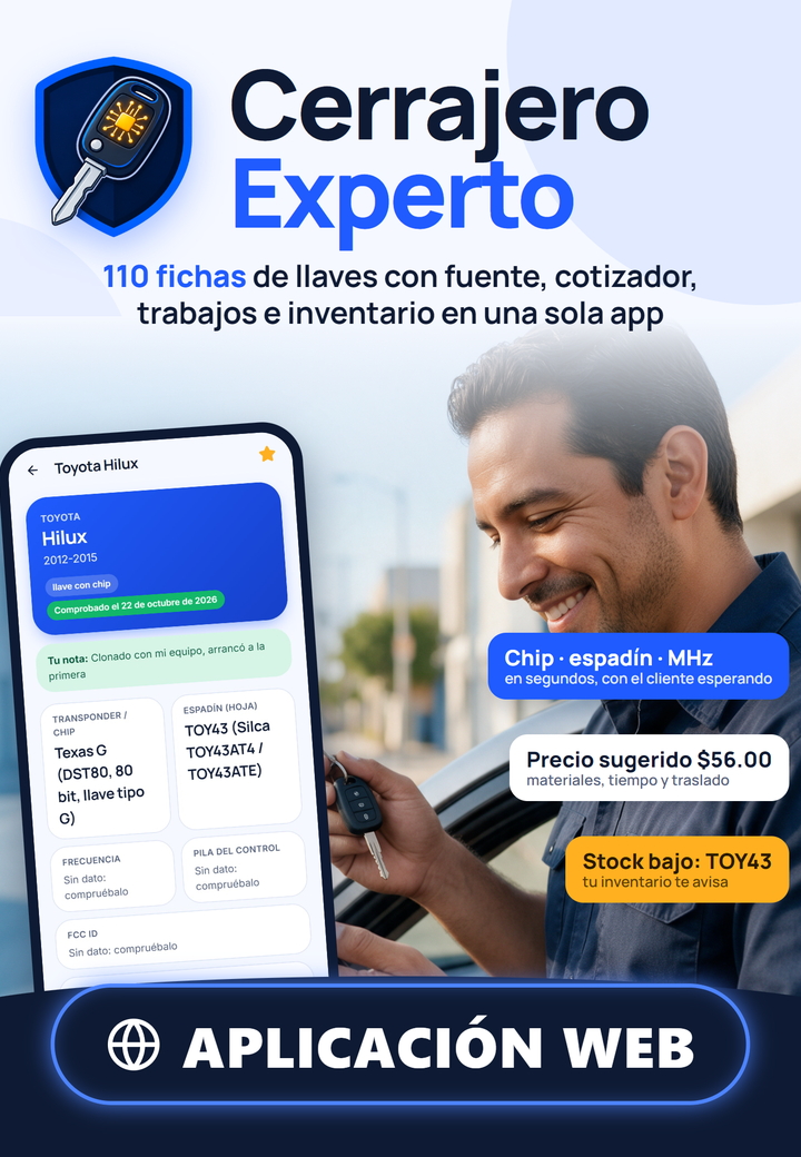 20009. Cerrajero Experto