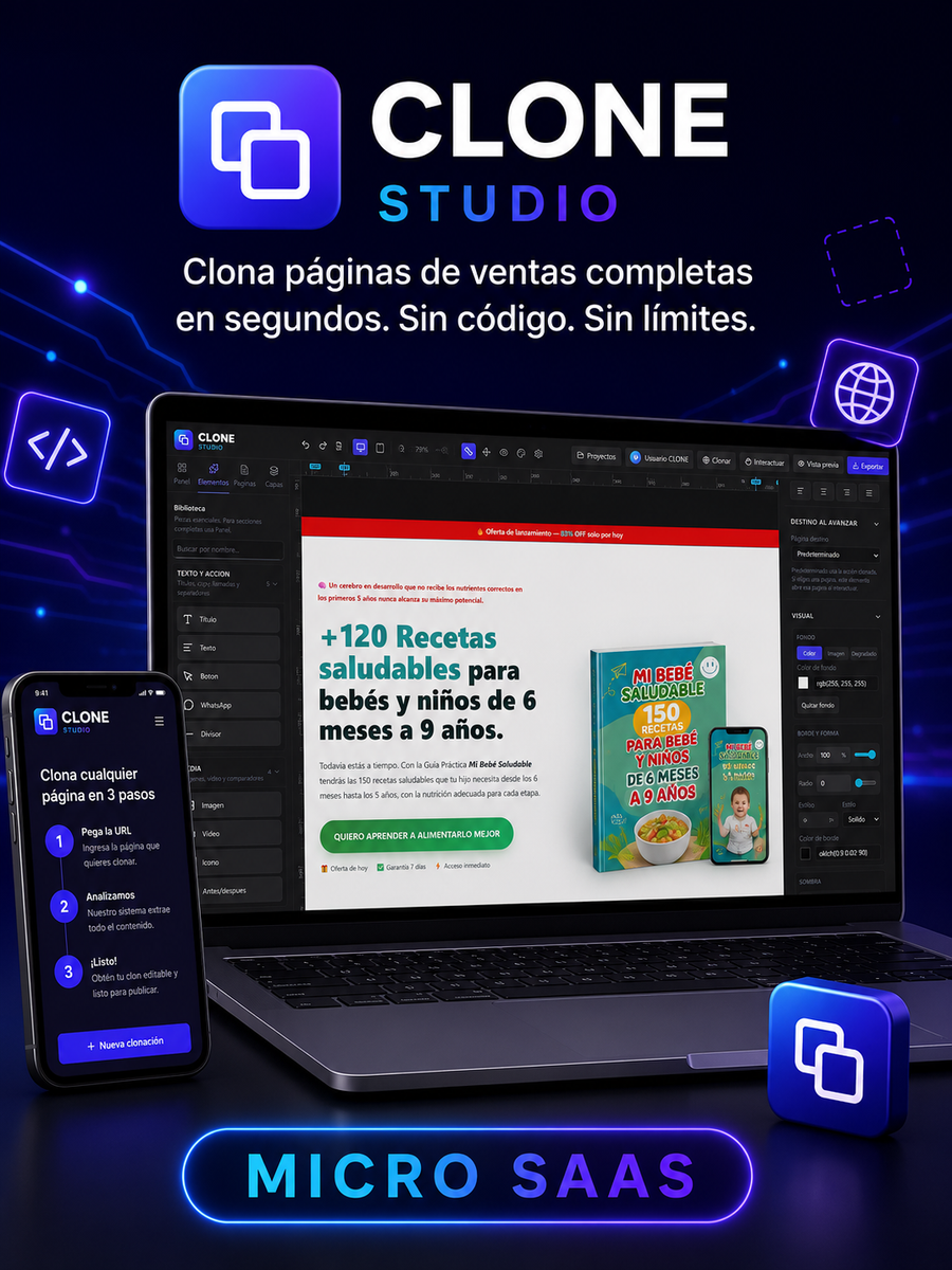 Clone Studio · Oferta especial